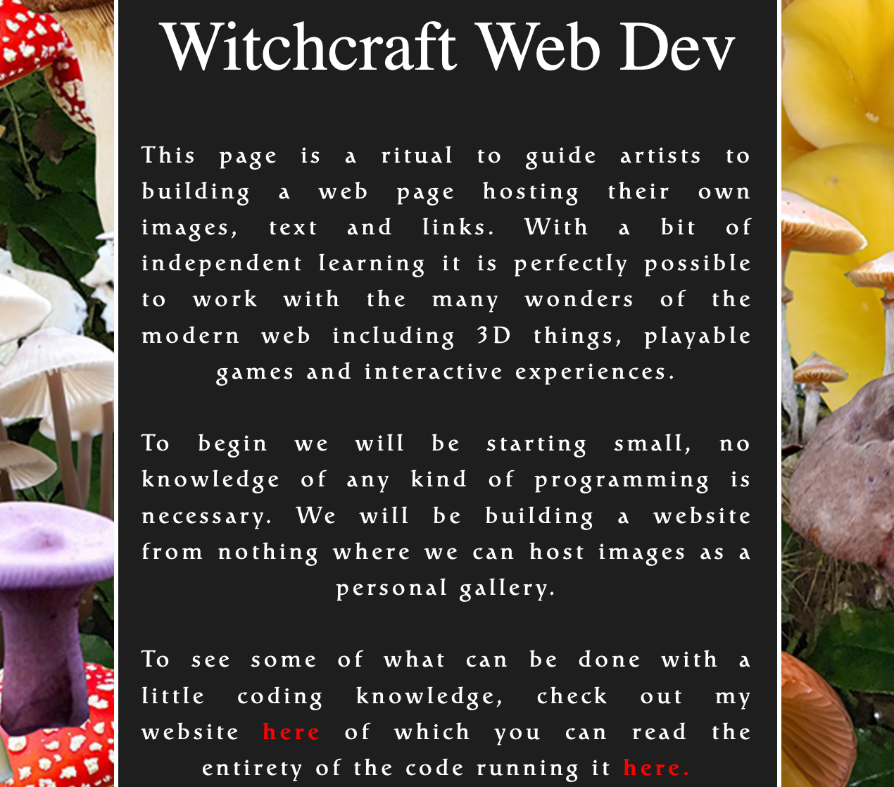 wwebdev page screenshot