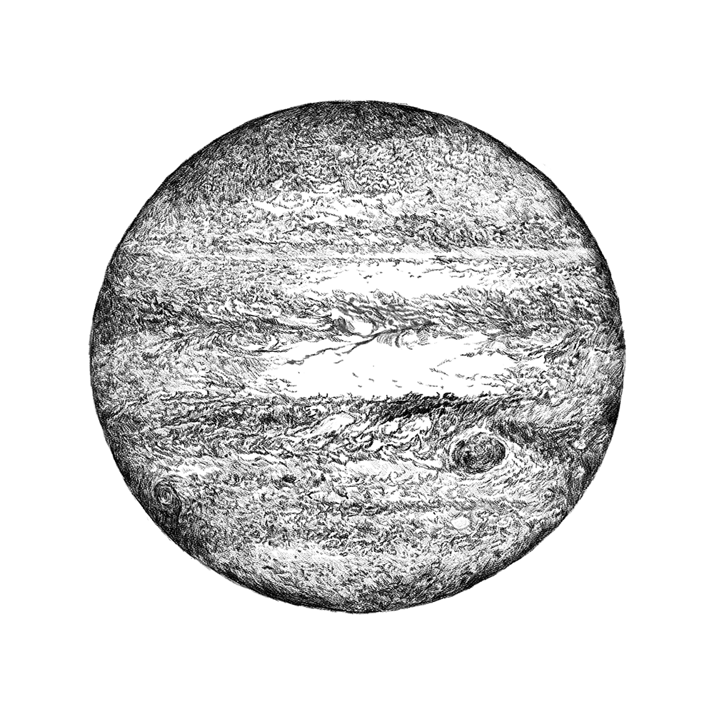 Jupiter Planet Illustration